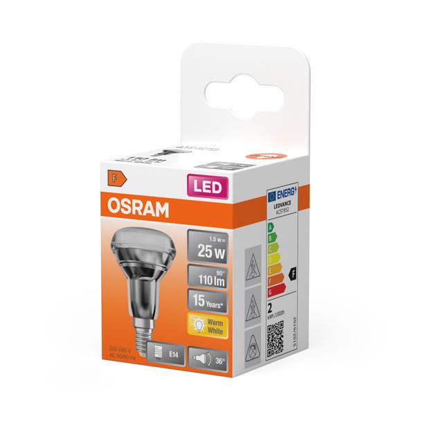 Lampa LED STAR non-dim R39 12 90° 1,5W 827 E14