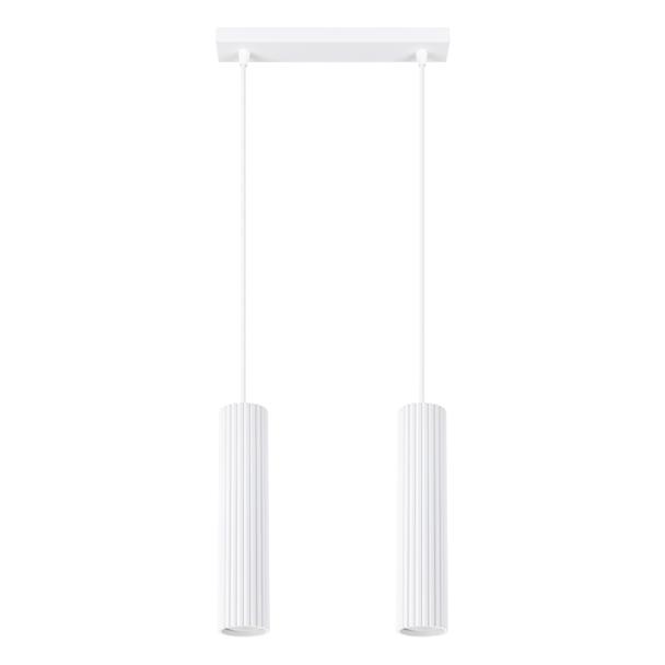 Sollux Lampa wisząca KARBON 2 biały SL.1536