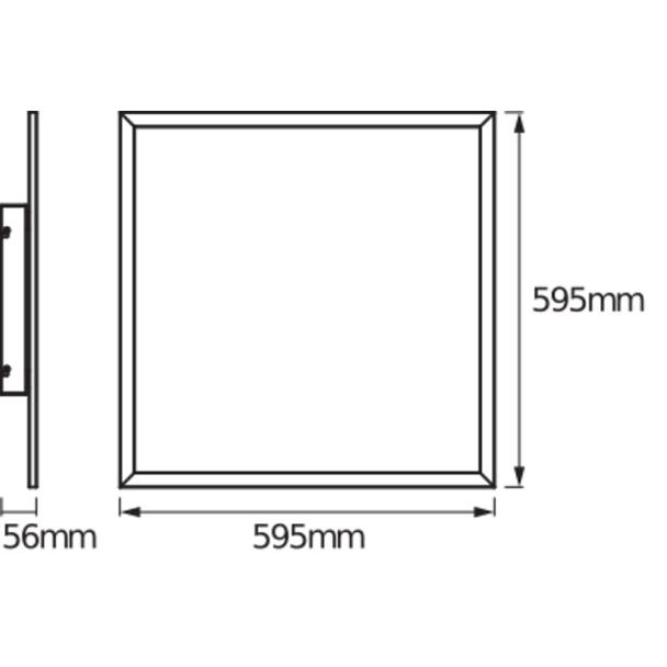 Oprawa SMART+ WIFI PLANON PLUS 60x60 TW