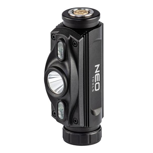 Latarka czołowa akumulatorowa USB 1000 lm czerwony/niebieski CREE LED + LED NEO TOOLS GTX 99-028 GTX Poland