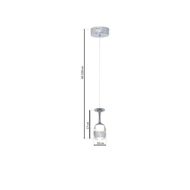 lampa wisząca LED Coppa 5W 350lm 4000K ML436 Milagro