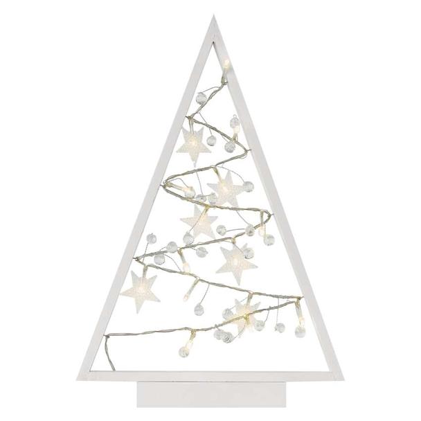 Choinka świateczna 15 LED dekoracja 40cm 2x AA ciepła biel IP20 timer DCWW27 EMOS
