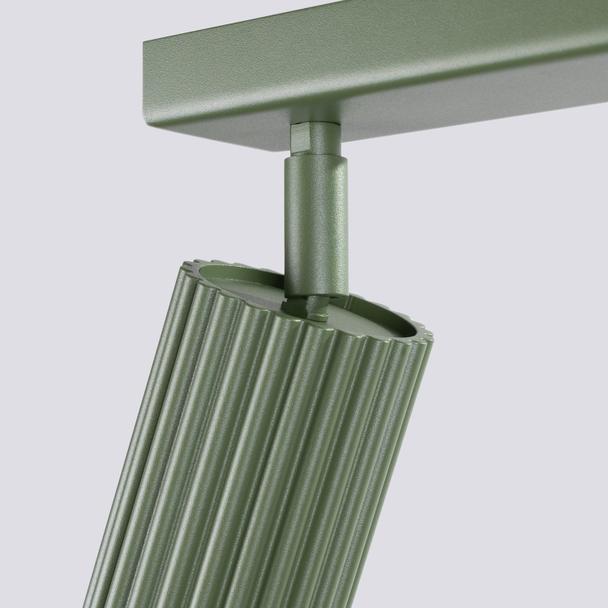 Sollux Plafon KARBON 4L zielony oliwkowy SL.1622