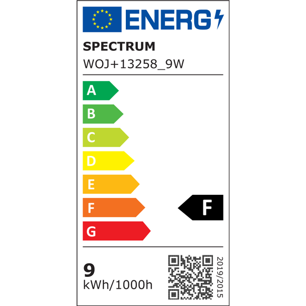 LED GU10 230V 9W SMD NW z MLECZNĄ SZYBKĄ biała SPECTRUM