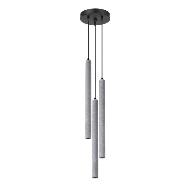 Sollux Lampa wisząca PASTELO 3P beton SL.1273