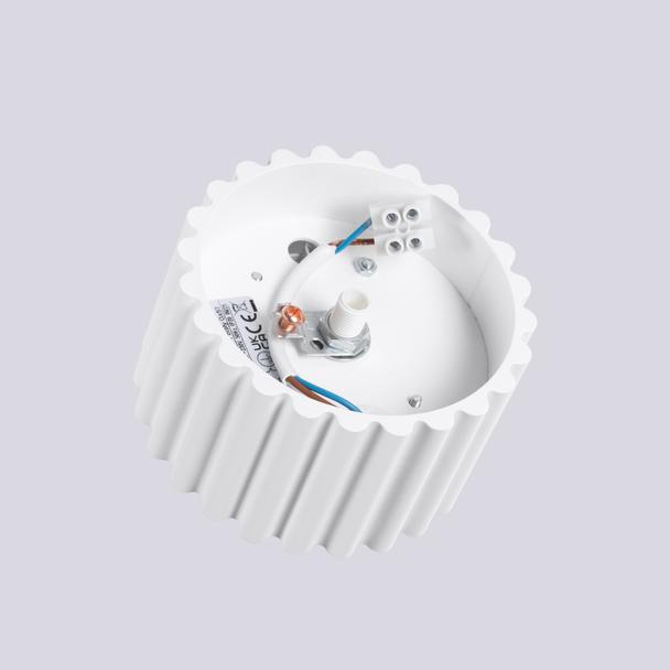 SOLLUX Plafon AURA 1 biały Gx53 ; SL.1782
