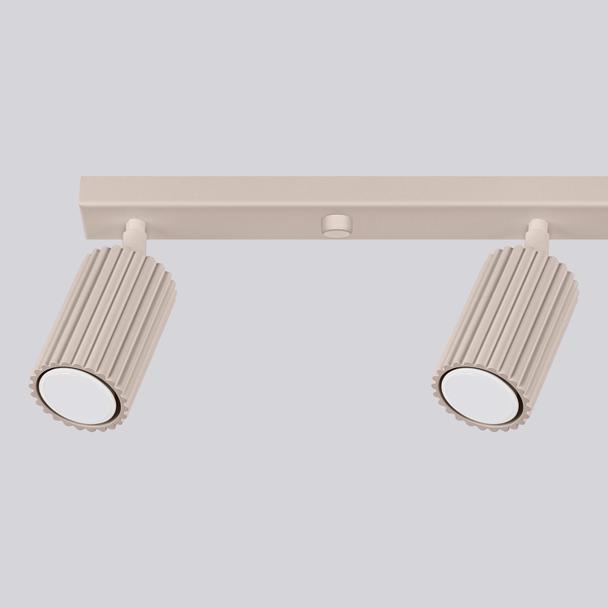 SOLLUX Plafon KARBON 4L taupe ; SL.1765