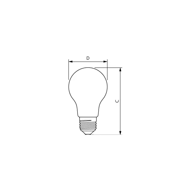 Żarówka LED 10,5W=100W 1521lm 2700K barwa ciepła kulka 10,5-100W E27 A60 827 Szkło matowe 9,29002E+11 PHILIPS