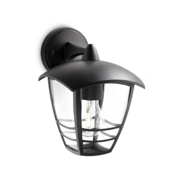 Kinkiet Zewnętrzny CREEK Lampa Elewacyjna LED E27 Ogrodowa Latarnia 9,15003E+11 PHILIPS