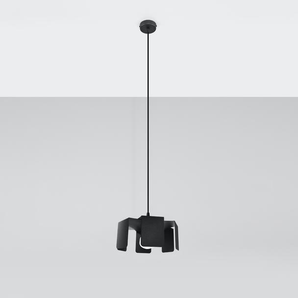 Sollux Lampa wisząca TULIP czarny SL.0667