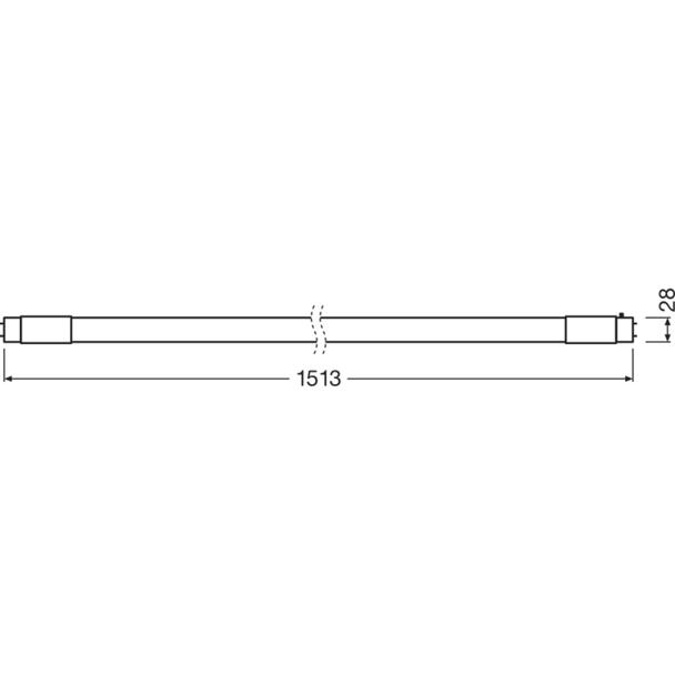 Tuby LED T8 CONNECTION 1500mm 24W 840