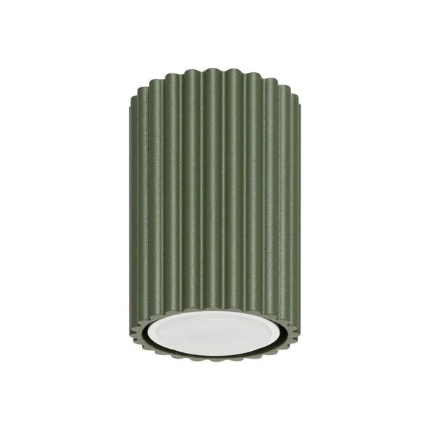 Sollux Plafon KARBON 10 zielony oliwkowy SL.1606