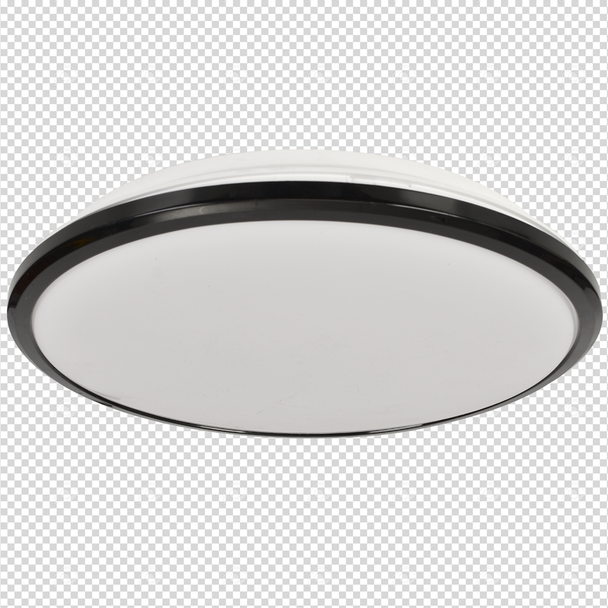 plafon LED Terma 18W 1260lm 4000K czarny IP44 ML6402 Milagro