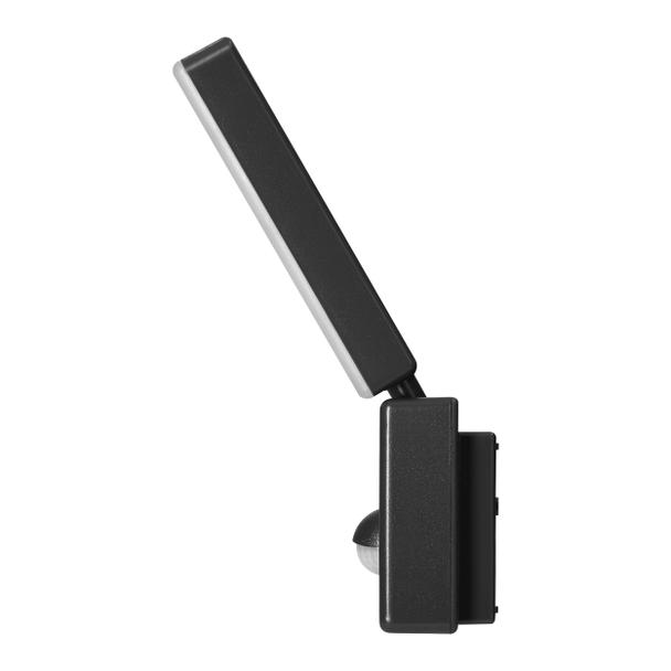 Oprawa ogrodowa z czujnikiem ruchu PIR ENID LED 10W 800lm IP65 4000K czarny AD-OP-6605BLPMR4 ORNO