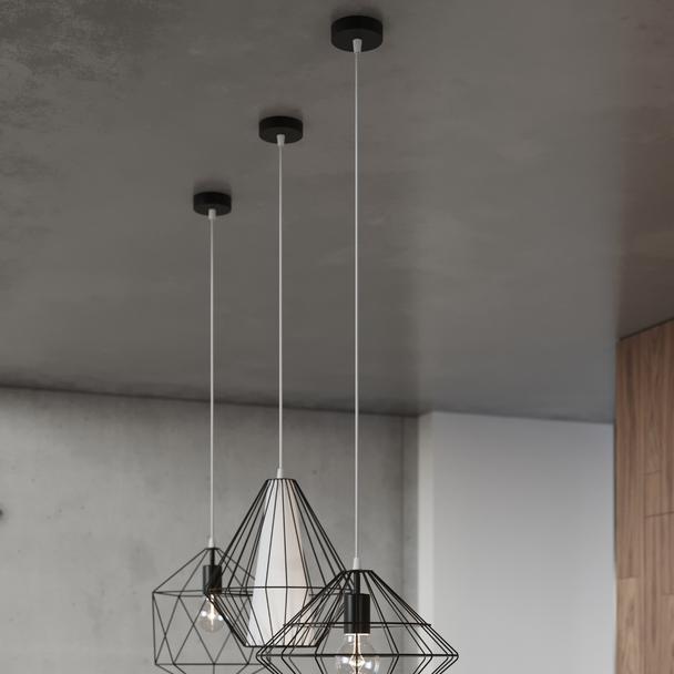 Sollux Lampa wisząca DEMI czarna SL.0298