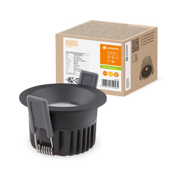 Oprawa SP FIX P 8W 930 PS DIM IP44 BK