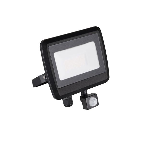 Projektor LED 30W z czujnikiem ruchu ANTEM LED 30W-NW-SE B czarny 2400lm 4000K 33207 KANLUX