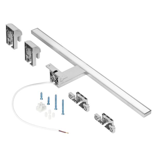 NORTES LED 12W, lampa nad lustro, 900lm, 4000K, dł. 50 cm, aluminium AD-OM-6208L4 ORNO