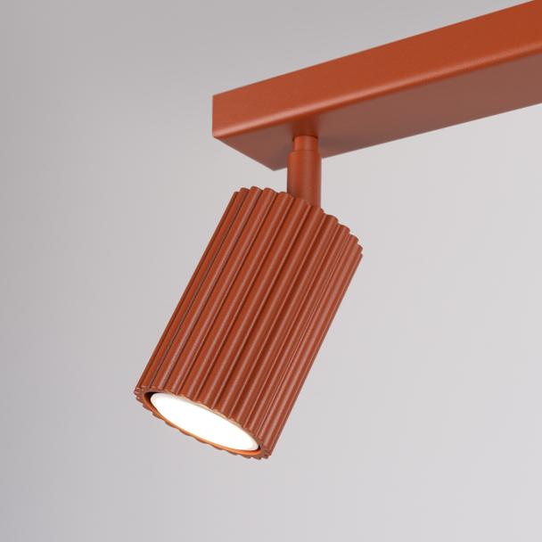 Sollux Plafon KARBON 2 ochra czerwona SL.1637