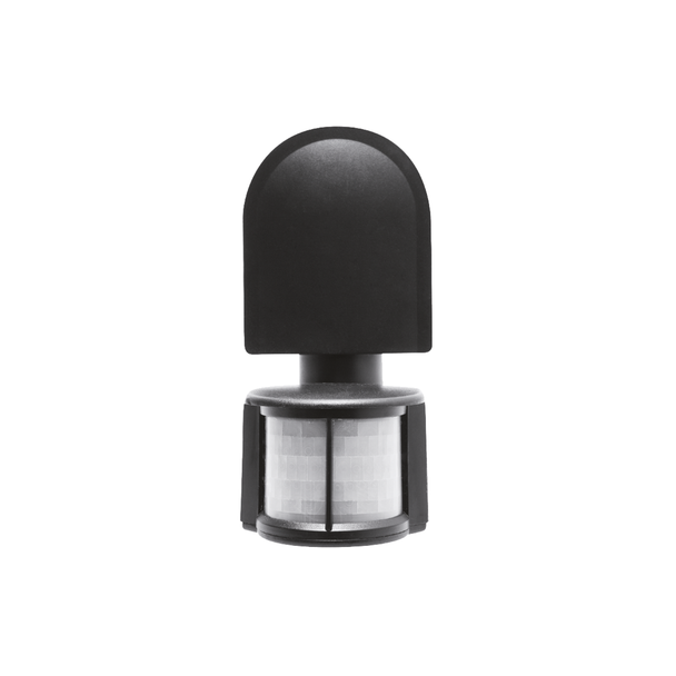 GTV CZUJNIK RUCHU CR-2, max. 1200W, AC 220-240V, 50/60Hz, KĄT DZIAŁANIA 180*, ZASIĘG 8m ± 1,8-2,5m, IP44, NIE WSPÓŁPRACUJE Z LED, NATYNKOWY, CZARNY CR-CR2000-10 GTV Poland