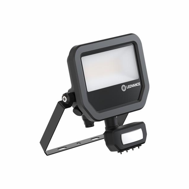 Naświetlacz LED z czujnikiem ruchu FLOODLIGHT sensor PFM G4 11W17W IP65 4000K 145lm/W czarny LEDVANC