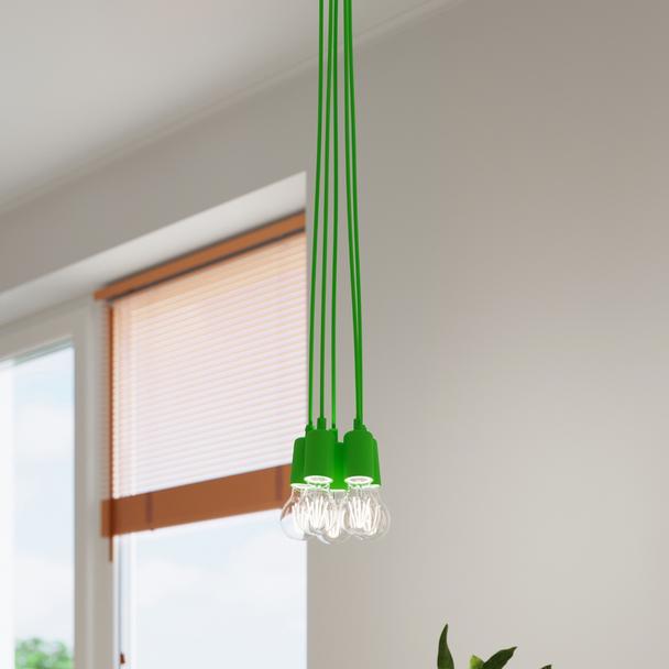 Sollux Lampa wisząca DIEGO 1 zielony SL.0581