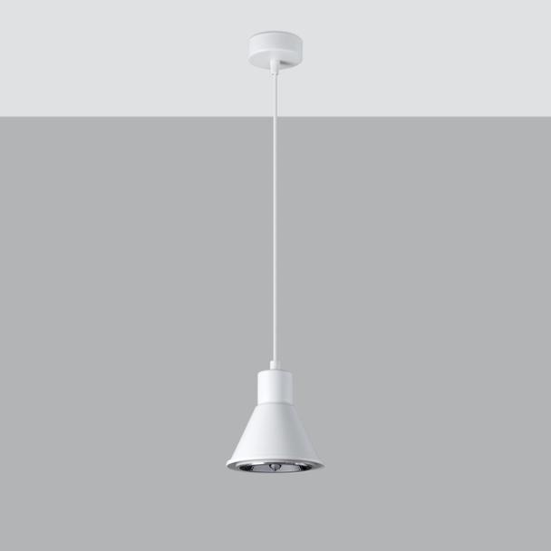 Sollux Lampa wisząca TAZILA 1 biała [ES111] SL.0987