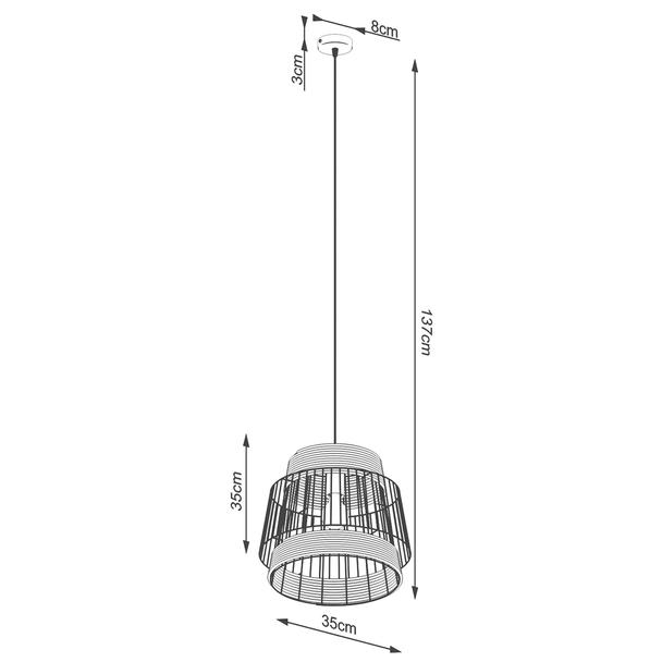 Sollux Lampa wisząca BRILO SL.1253