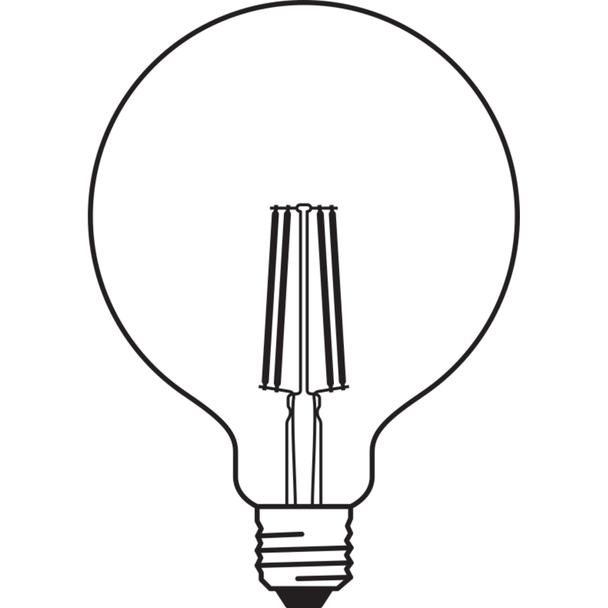 Lampa LED SMART+ Filament Globe Dimmable 60 5,5W E27