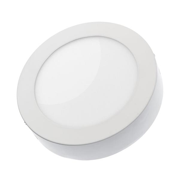 ALGINE  ECO LED ROUND  230V 12W IP20  CW SUFITOWE biała ramka NATYNKOWA