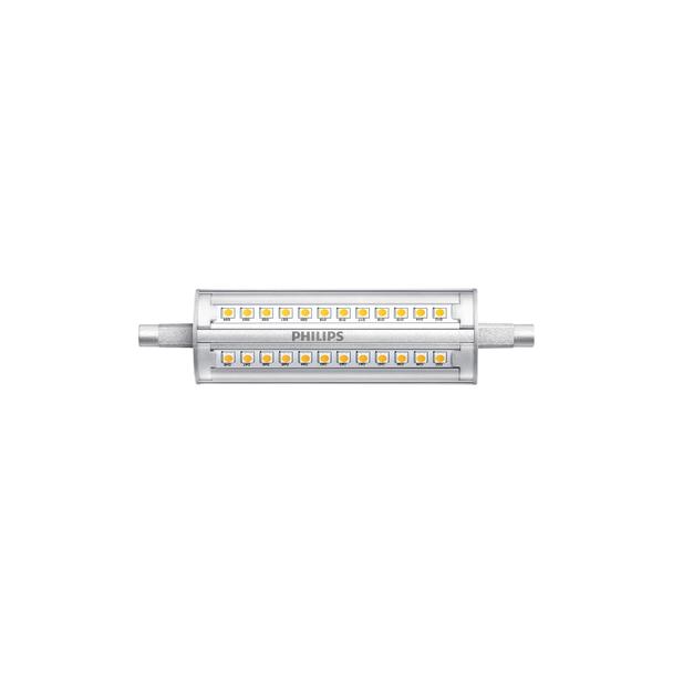 Halogen LED R7S 14W=100W 1800lm / ściemnialna 4000K barwa neutralna R7S 118mm 14-100W 840 D Liniowe LED R7S 9,29001E+11 PHILIPS