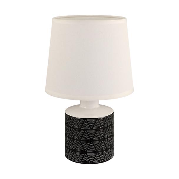 Lamka stołowa TOPIK E14 WHITE/BLACK 04103 IDEUS