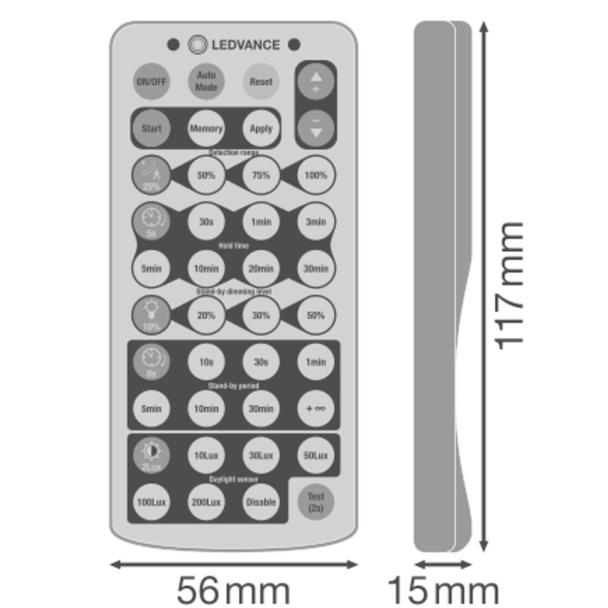 Oprawa HIGH BAY SENSOR REMOTE CONTROL 93W – 190W