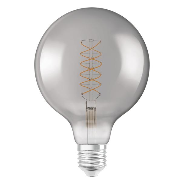 Lampa LED Vintage 1906 SMOKE 125 dim 7,8W/818 szkło przezroczyste E27