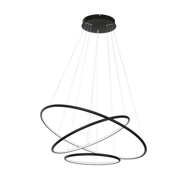 lampa wisząca LED Orion Black 99W 6930lm 3000K ML509 Milagro