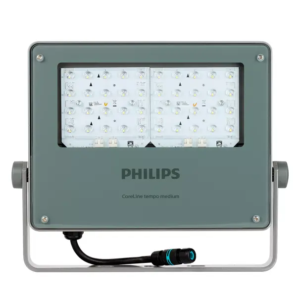Naświetlacz LED Coreline BVP125 117W 16000lm IP66 4000K barwa neutralna LED160-4S/740 PSU A ALU 5 la 9,123E+11 PHILIPS