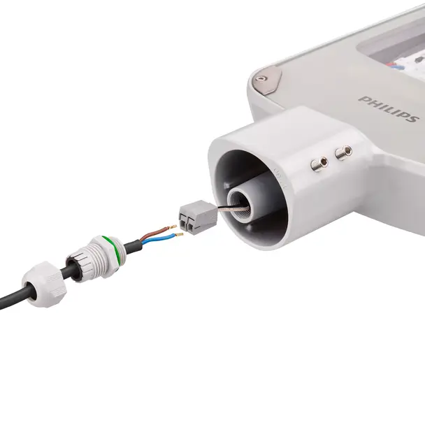 Oprawa uliczna LED BRP102 LED110/740 83W 9006lm 4000K IIkl. DM 42-60A MALAGA LED produkt wycofany 9,10926E+11 PHILIPS