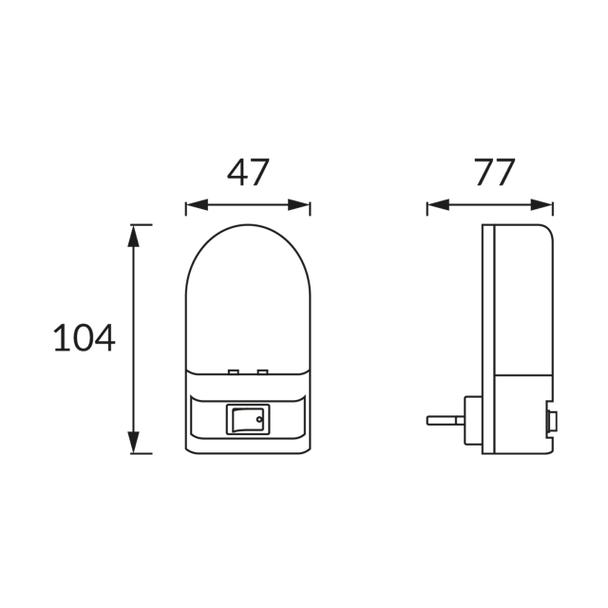 DEO LED 1W 02869 IDEUS