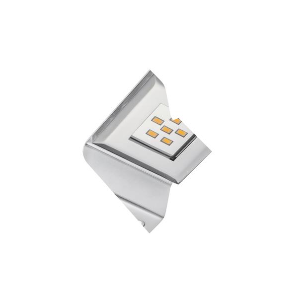 GTV OPRAWA LED PALERMO KN, 12V, 1,8W, 6 SMD 5050, CIEPŁY BIAŁY, CHROM LD-PKN618-40 GTV Poland