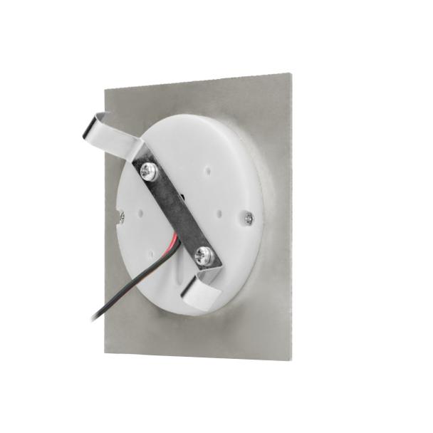 DRACO LED NEW 1,5W, oprawa schodowa podtynkowa, 12VDC, 30lm, 3000K, satyna, innowacyjny sposób monta AD-OS-6164L3/N ORNO