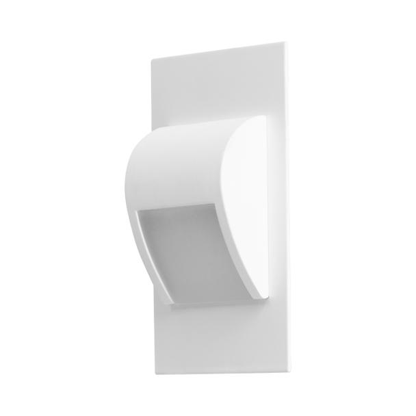DRACO LED NEW 1,5W, oprawa schodowa podtynkowa, 12VDC, 30lm, 3000K, biała, innowacyjny sposób montaż AD-OS-6164L3/W ORNO