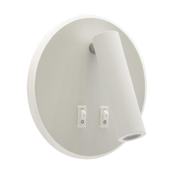 Lampa kinkiet LED 6+3W 2w1 HOTEL SYPIALNIA 03722 IDEUS