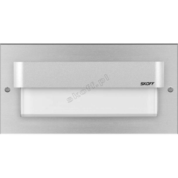 TANGO MAX – G(alu) / W (biały) [obud. Aluminium] ML-TMX-G-W-1-PL-00-01 SKOFF