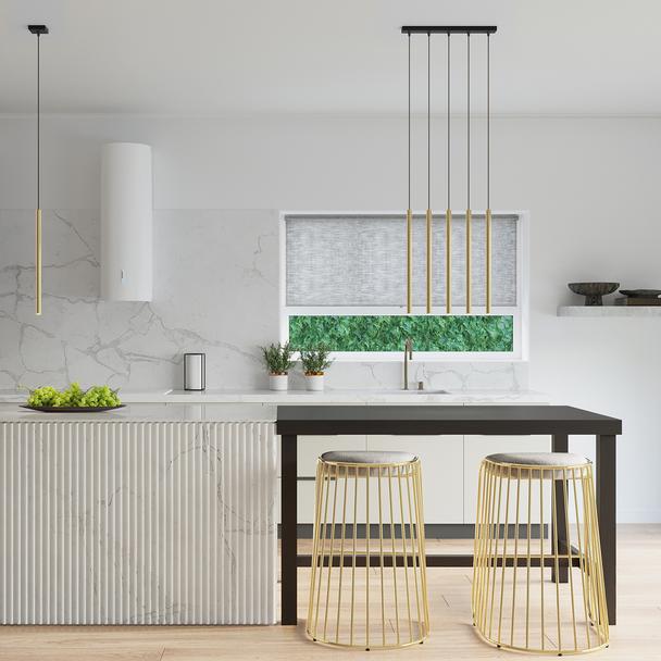 Sollux Lampa Wisząca PASTELO 1 złoty połysk SL.1195