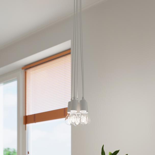 Sollux Lampa wisząca DIEGO 3 biała SL.0570