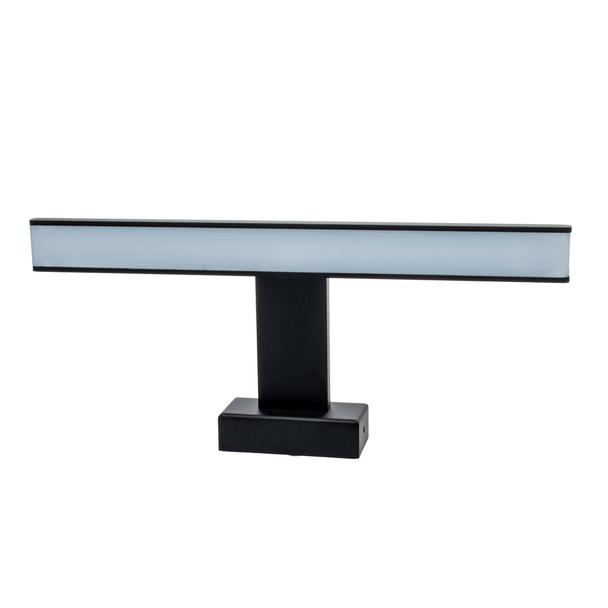 kinkiet łazienkowy nad lustro LED Shine Black 7W 490lm 4000K IP44 ML4377 Milagro