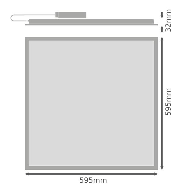 Oprawa PL ECO 600 E 36W 840