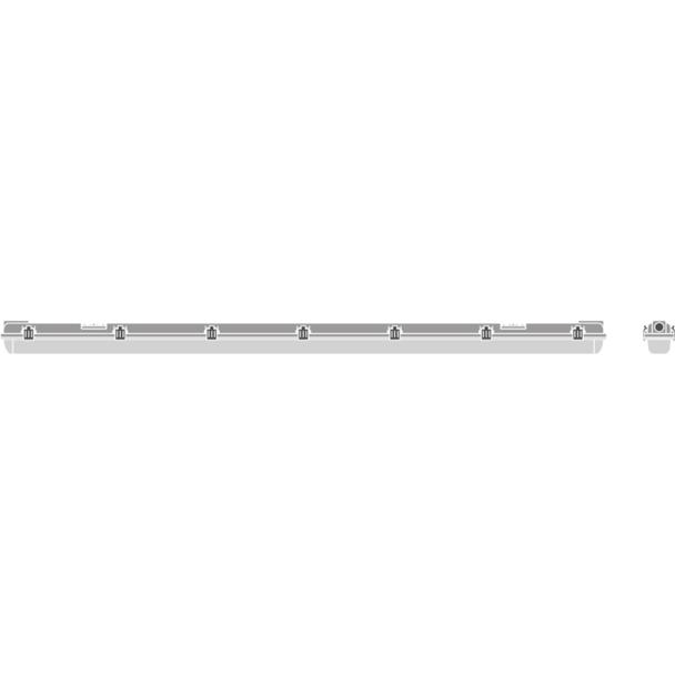 Oprawa DAMP PROOF 1200 1xLAMP HOUSING IP65