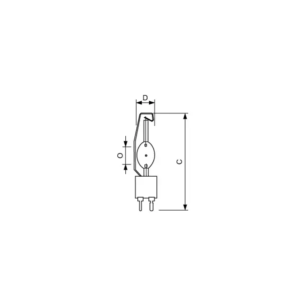 Źródło światła MASTER MHN-SE 2000W/956 GX22 400V HO UNP 9,28197E+11 PHILIPS
