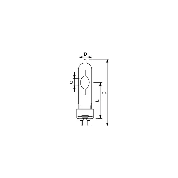 Źródło światła MASTERC CDM-T 250W/942 G12 1CT/12 9,28094E+11 PHILIPS